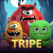 Tripe cards game icon on 123bb